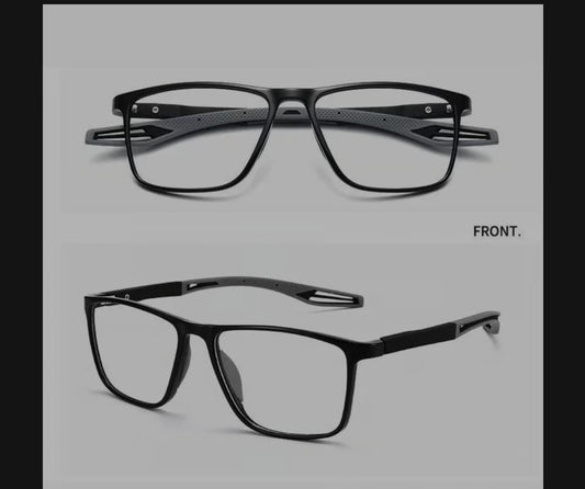 Fashionable silicone sports reading glasses