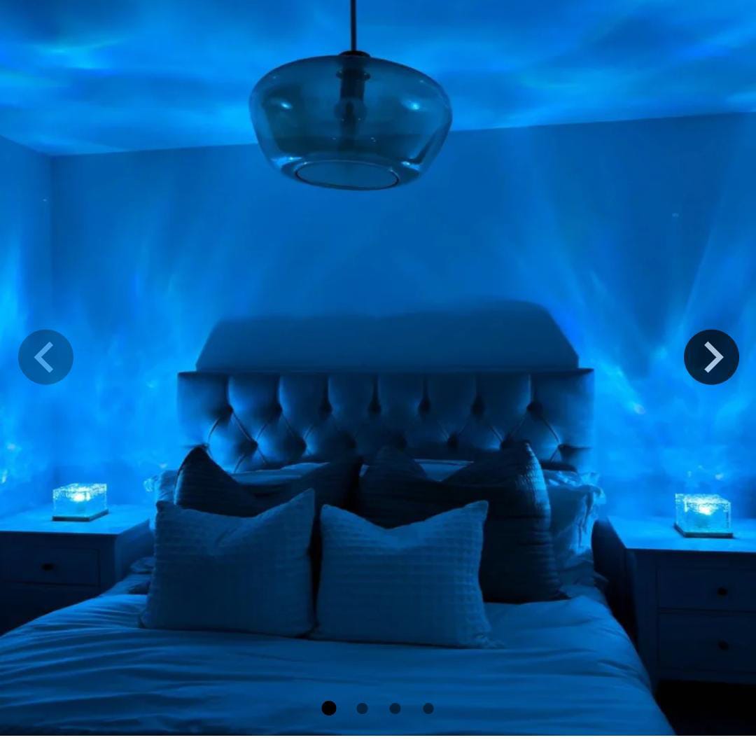 Ocean Wave Night Light Projector Lamp