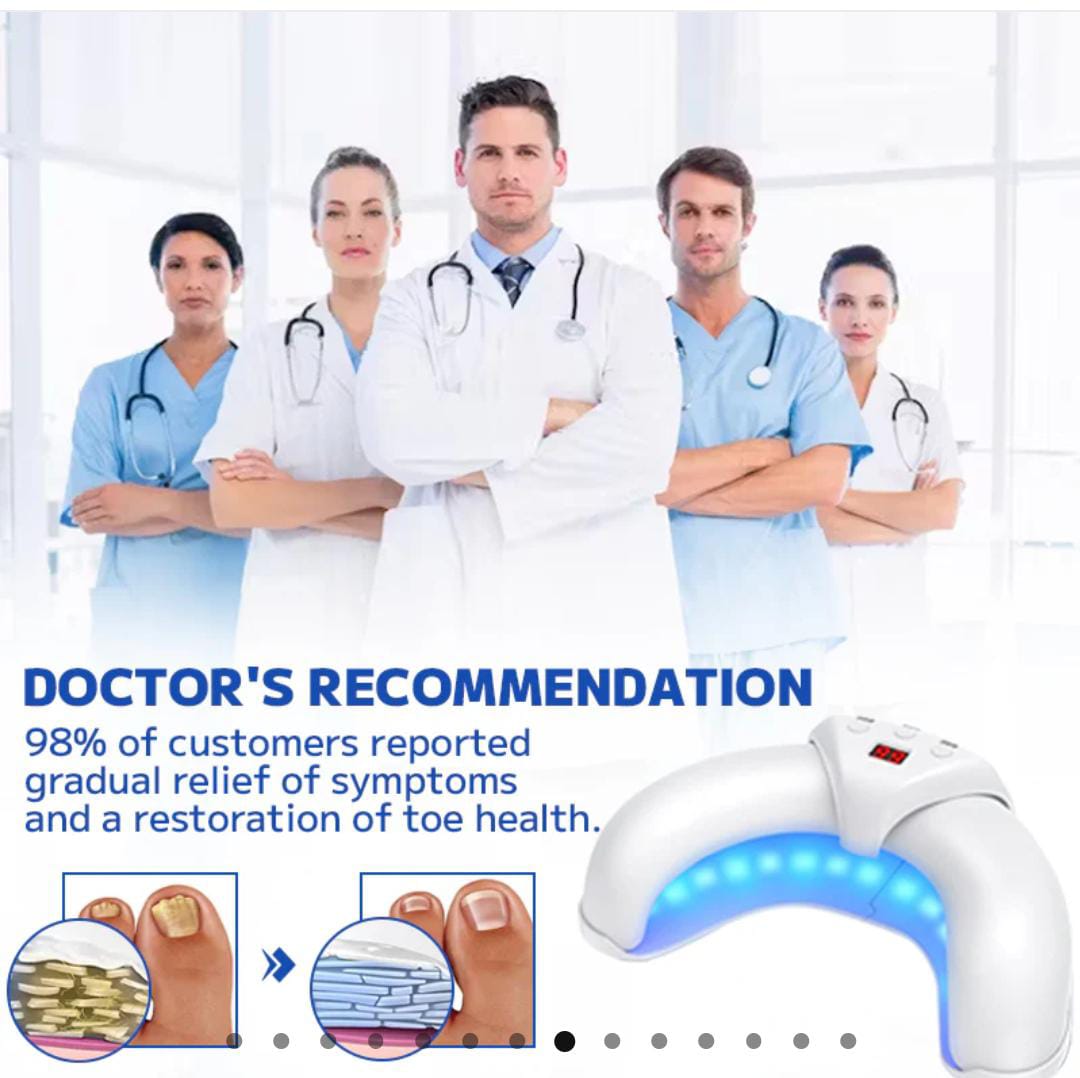 Fungal nail treatment laser device