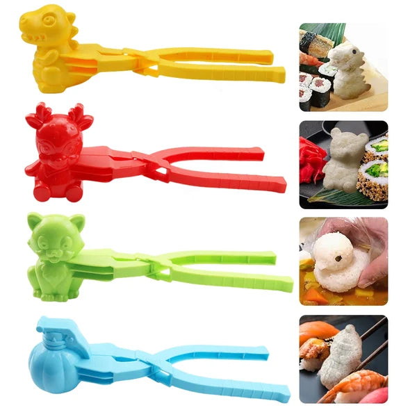 Rice Molds for Sushi Making