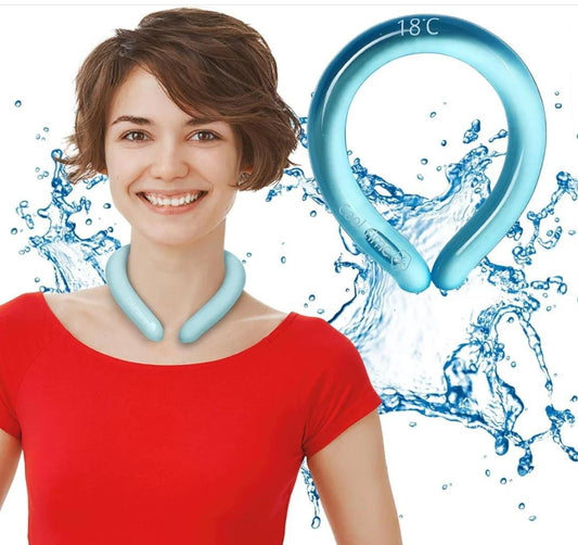 Ice ring neck cooling tube