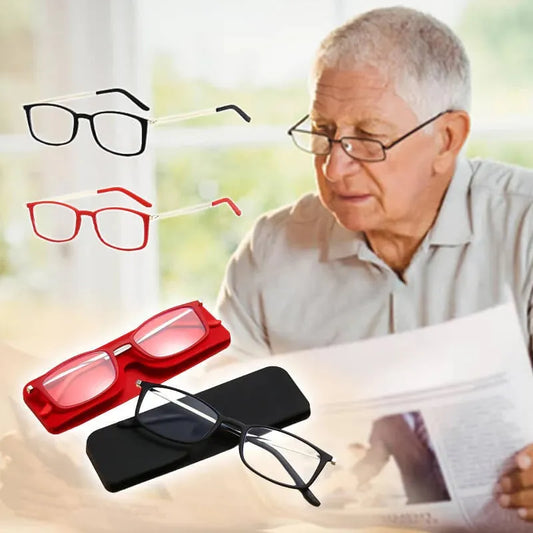Portable anti-blue light presbyopia eyeglass