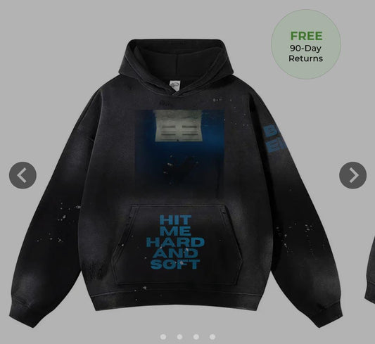 Hit Me Hard & Soft Billie Hoodie