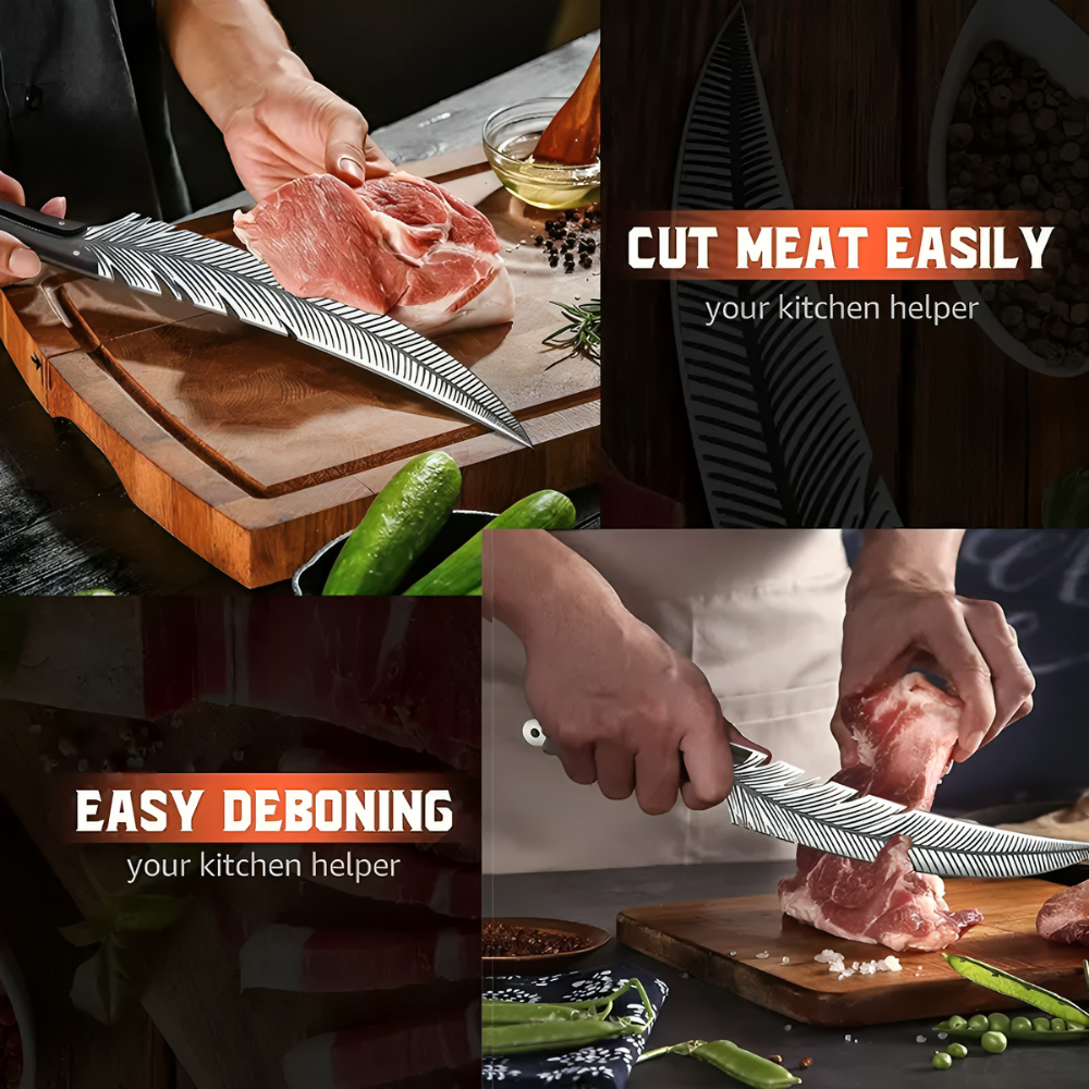 Professional Sharp Feather Boning Knife