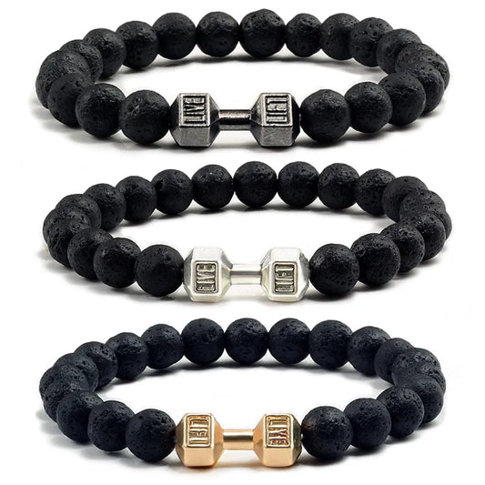 Dumbbell Bracelet