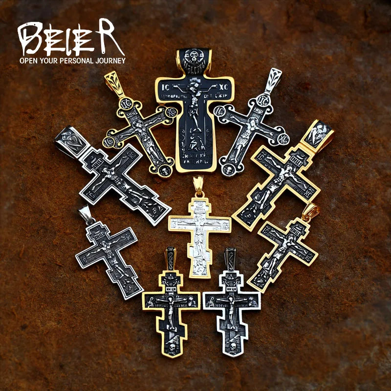 Handmade Jesus Crucifix Pendant