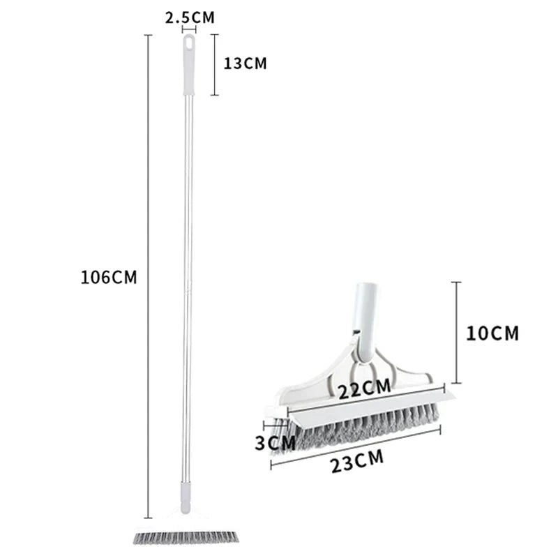 Floor Scrub Brush with Long Handle