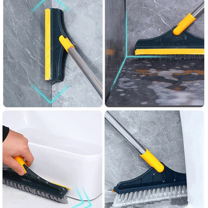 Floor Scrub Brush with Long Handle