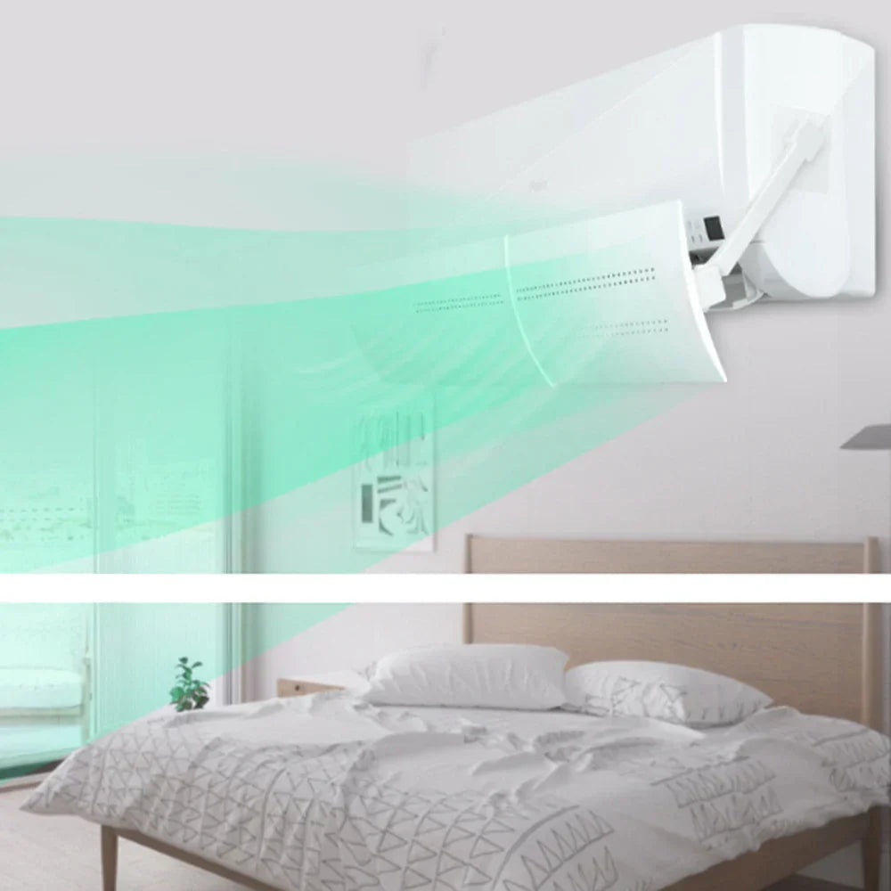 Retractable Air Conditioner Air Deflector