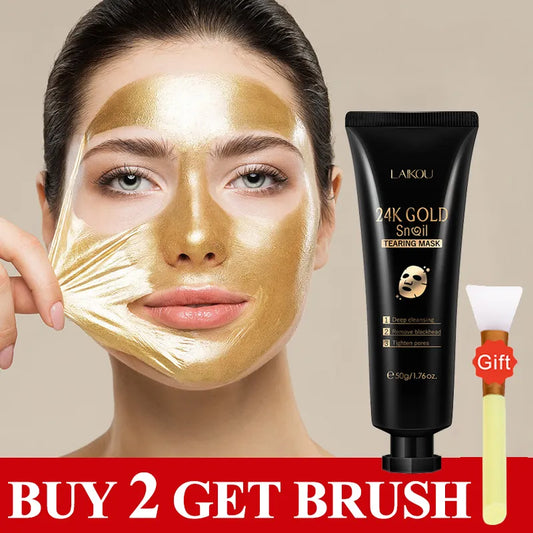 24K Gold Snail Collagen Peel