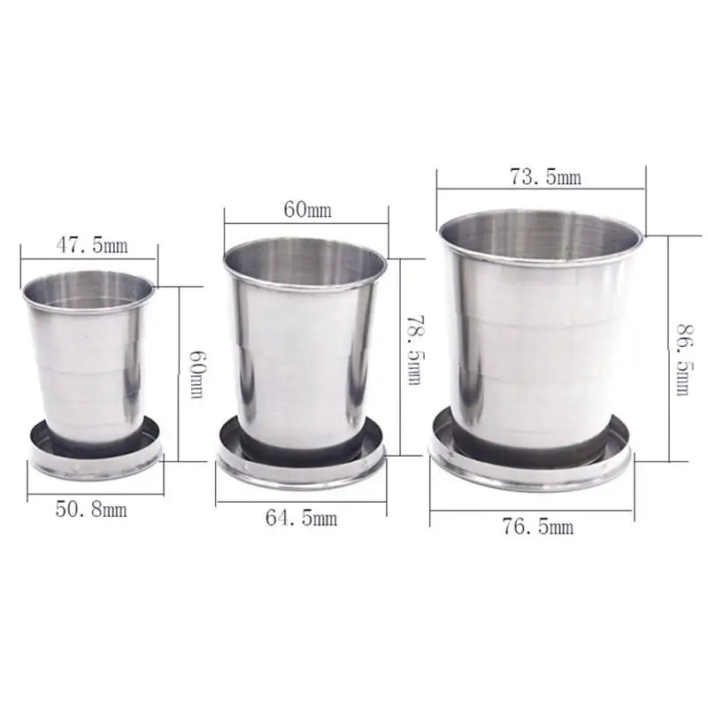 Stainless Steel Folding Cup