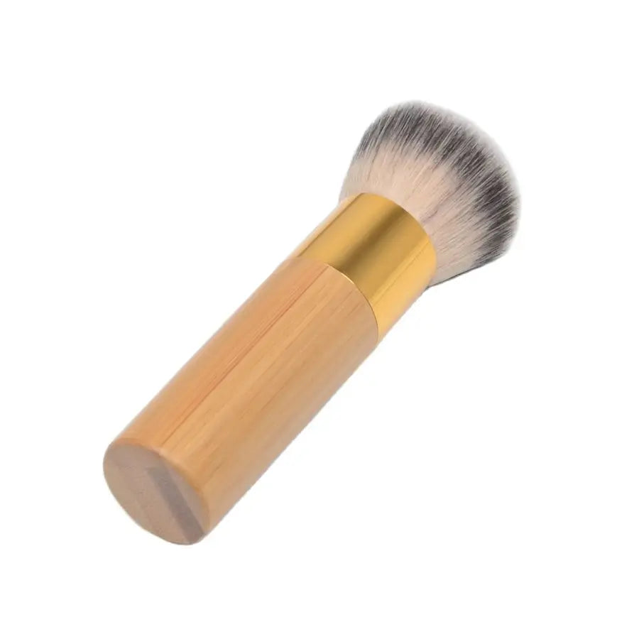 Fluffy, dome foundation brush