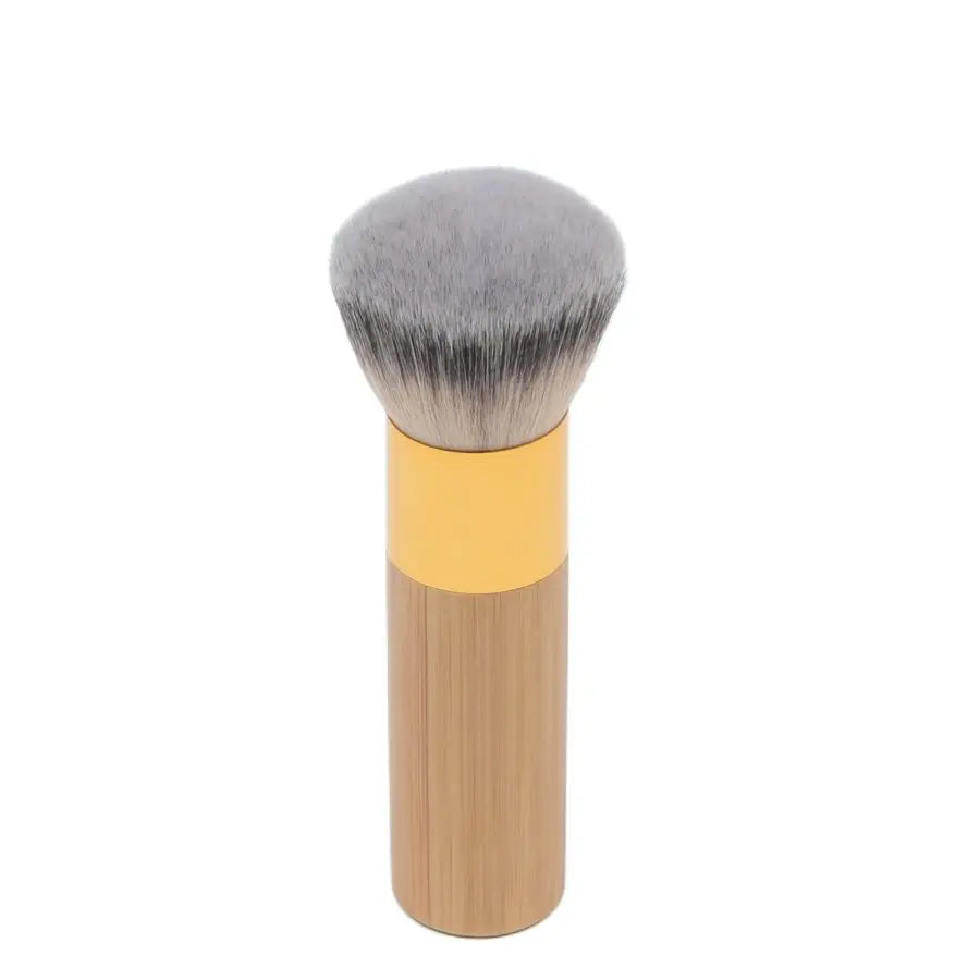 Fluffy, dome foundation brush