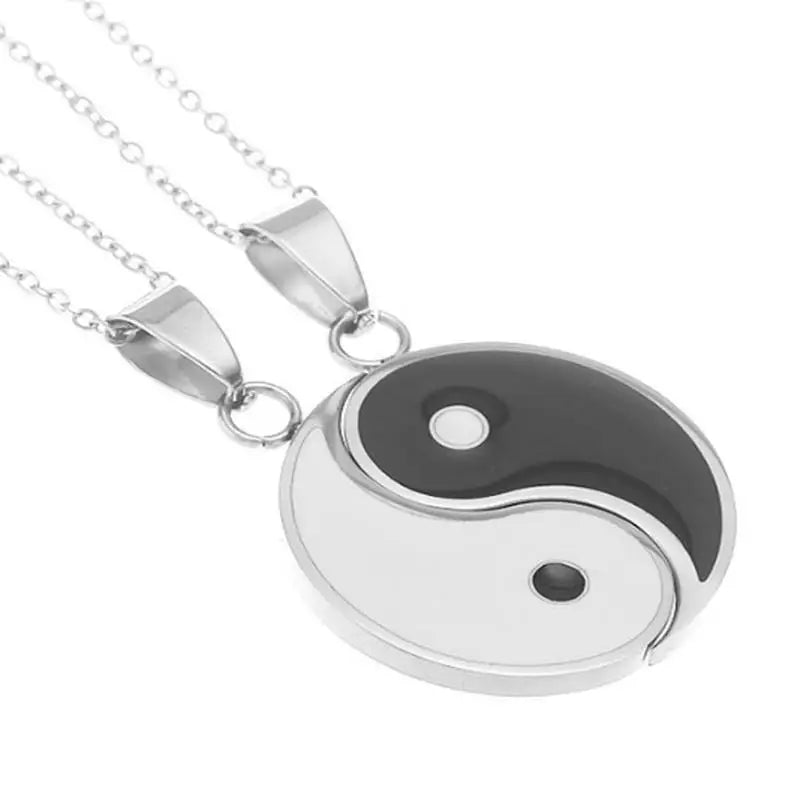 "His Queen, Her King" Couple Necklace