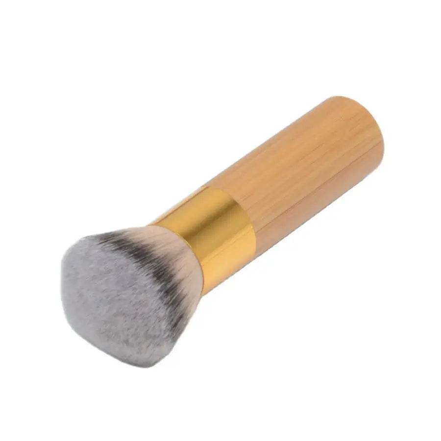 Fluffy, dome foundation brush