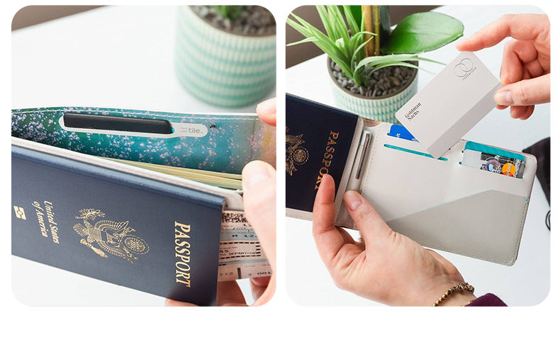 Passport Holder, Travel Ticket Storage Bag, Travel Card Holder