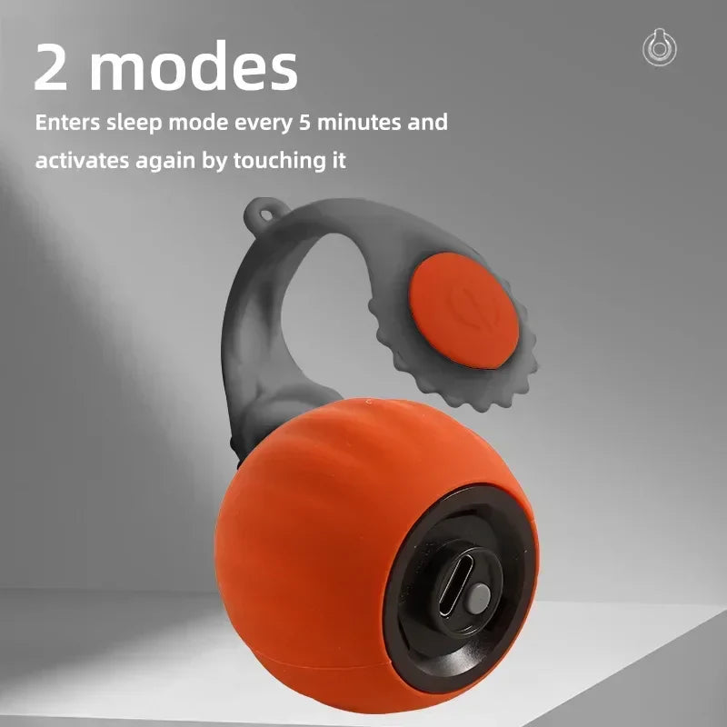 Speedy Tail 2.0 - Interactive Electric Rolling Ball with Teasing Tail – Smart Cat Toy for Indoor & Outdoor Fun