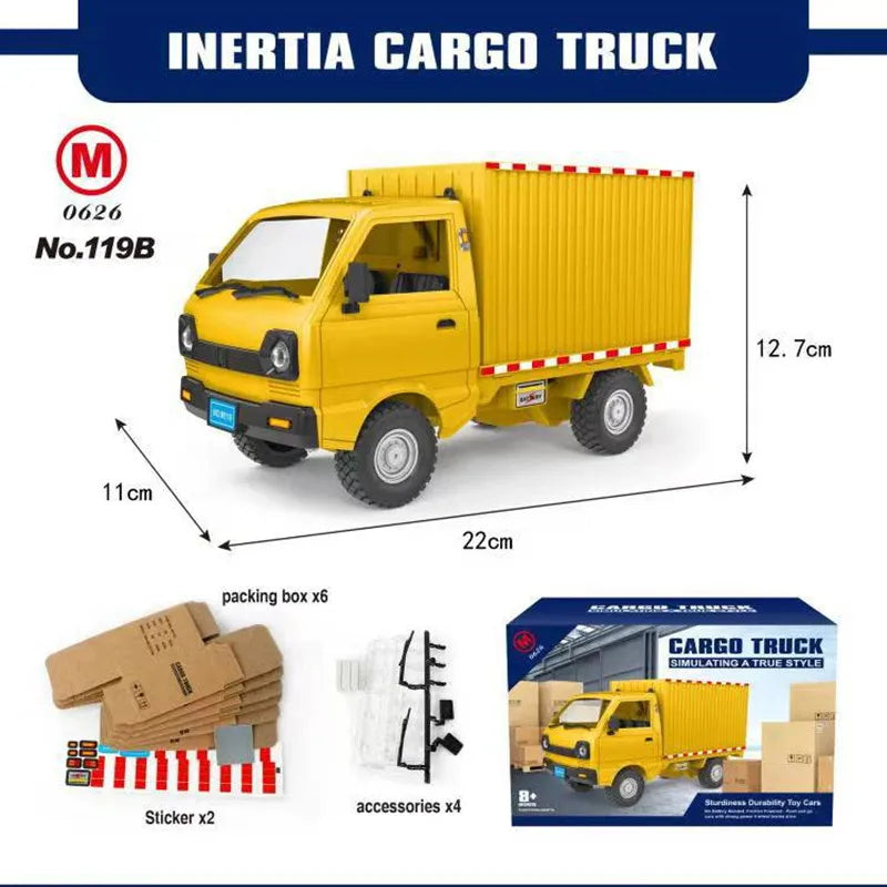 Remote Control Truck Toy Gift For Kids Multicolor