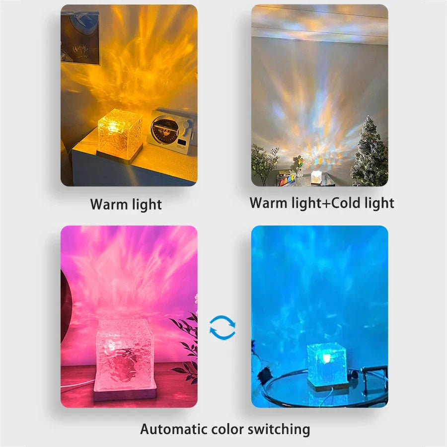 Ocean Wave Night Light Projector Lamp