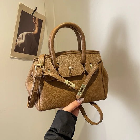 Women's Genuine Leather Top Handle Handbags