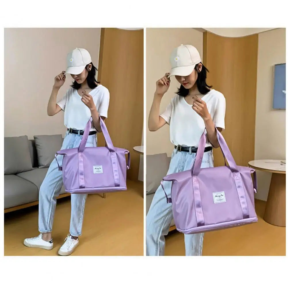 High-capacity Double-layer Wet Separation Travelling Bag