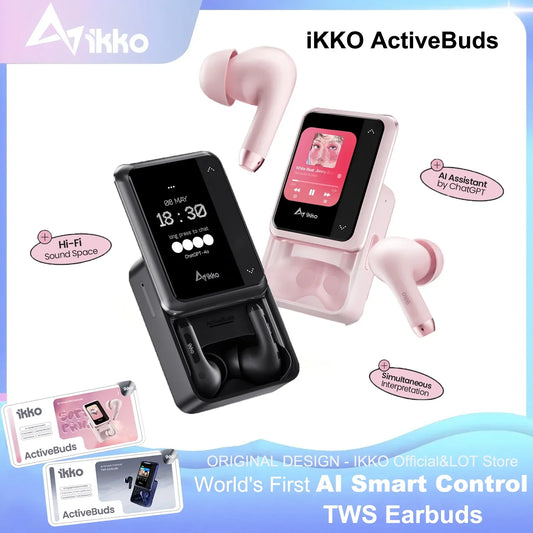 2024 NEW Intelligent Full-color Touch Screen Slider Earphones