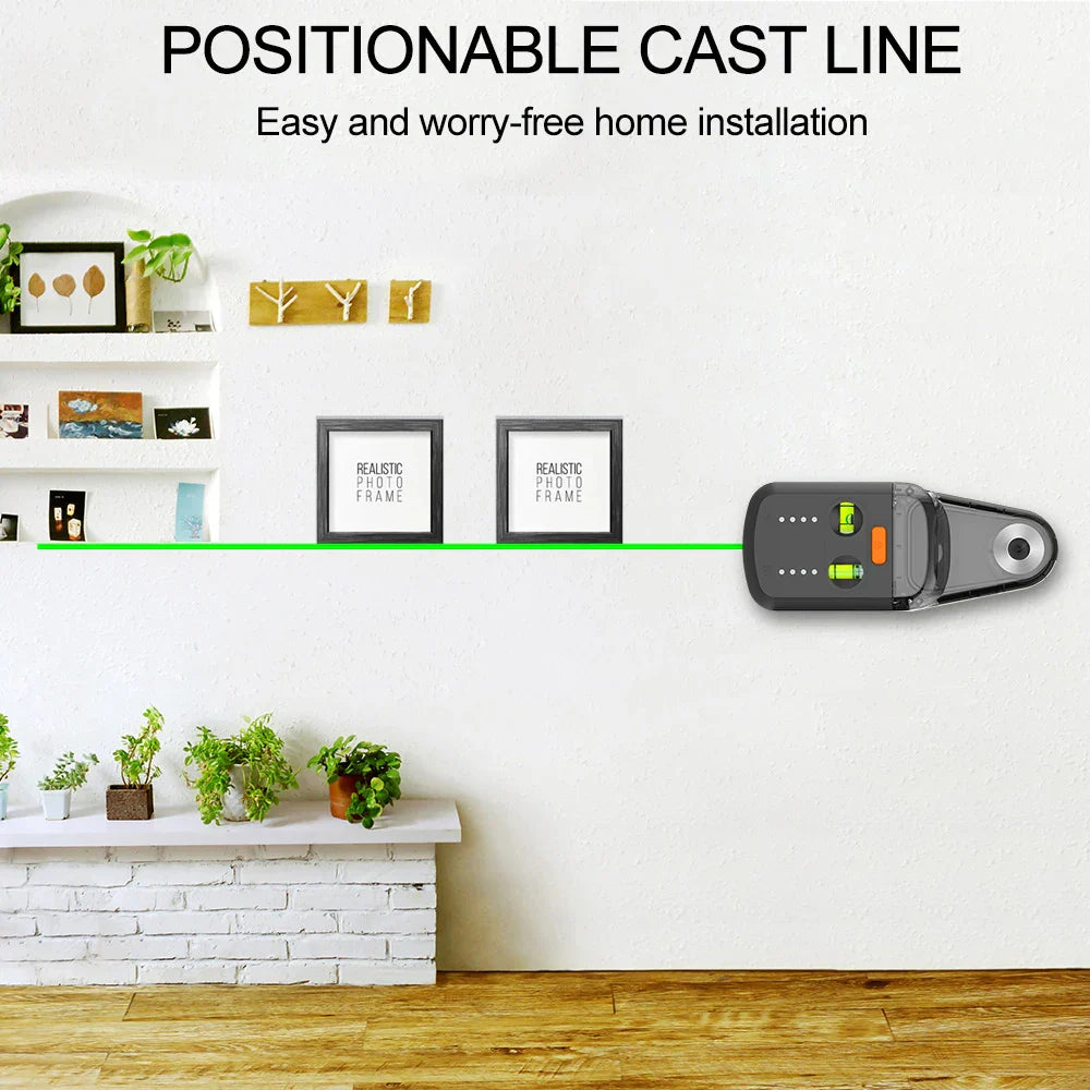 3-in-1 Wall-Mountable Laser Level