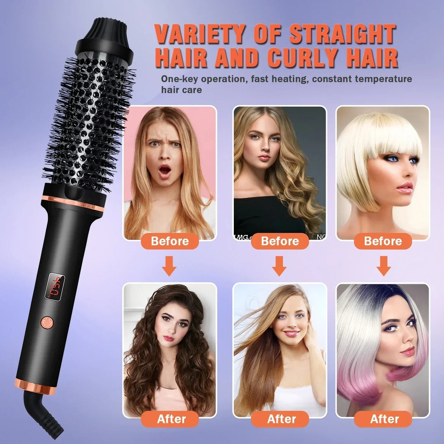 Heated Curling Brush