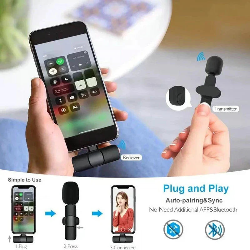 New Wireless Lavalier Microphone