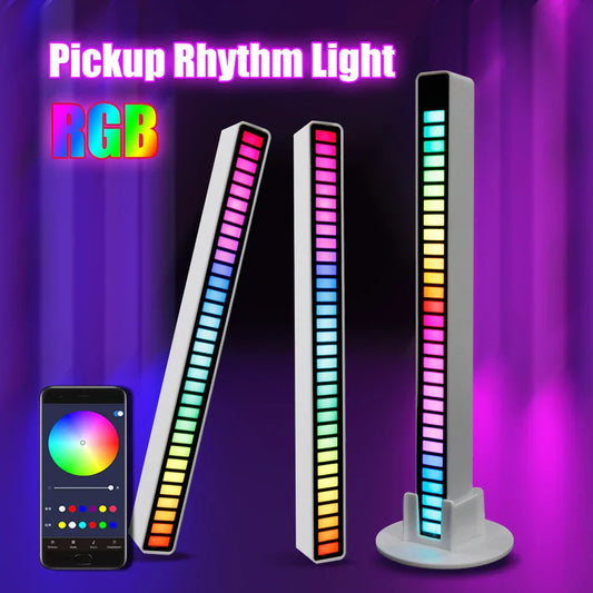 Wireless Sound Activated RGB Light Bar