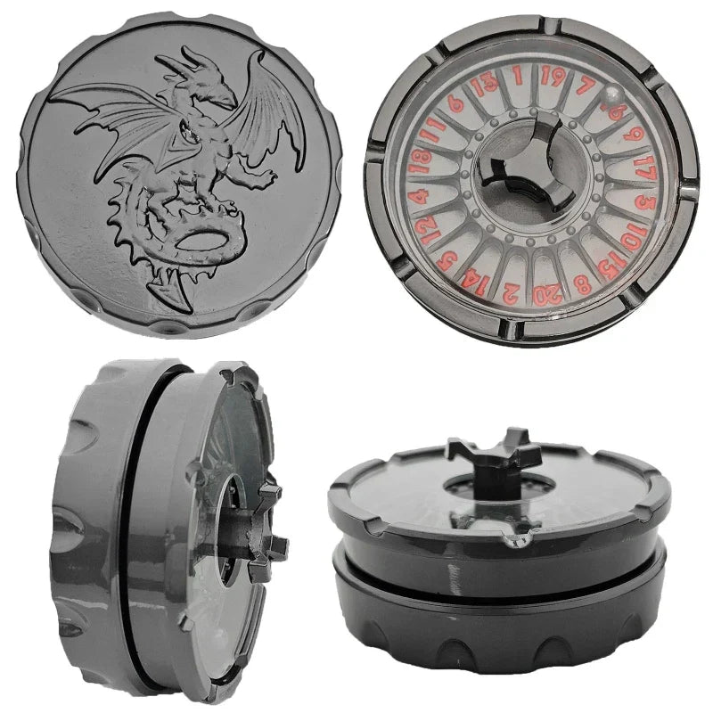 D20 Roulette dice, Unique dice Spinner