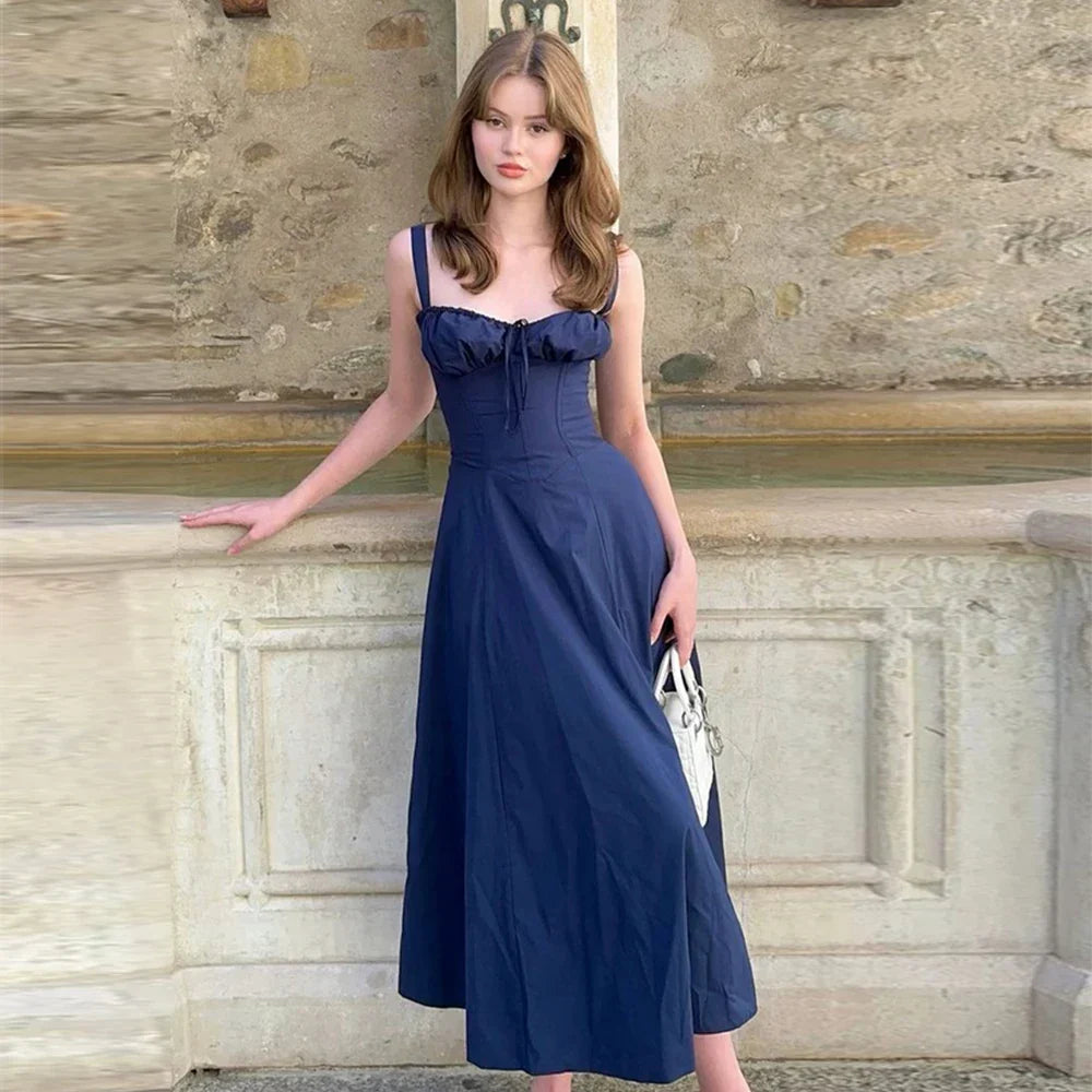 Floral Bustier Midriff Waist Shaper Dress