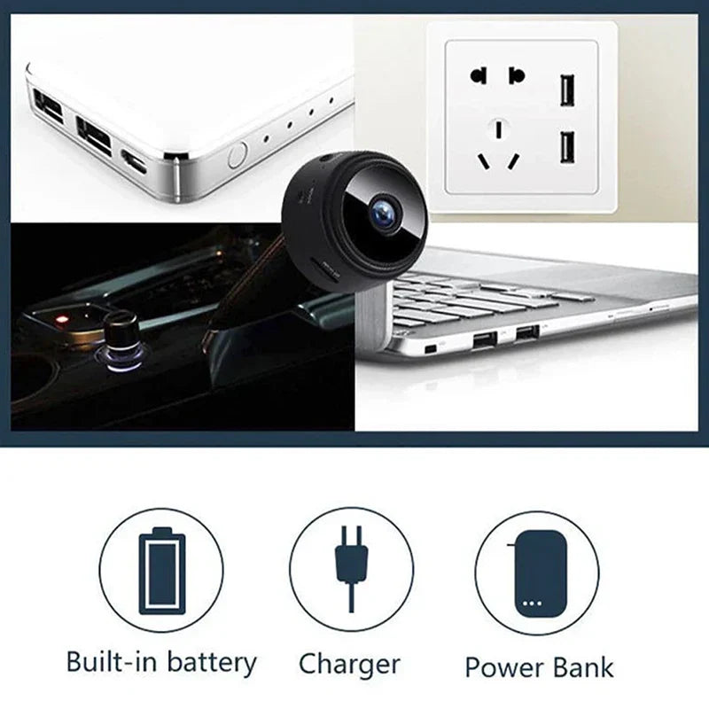 Mini 1080p HD Wireless Magnetic Security Camera