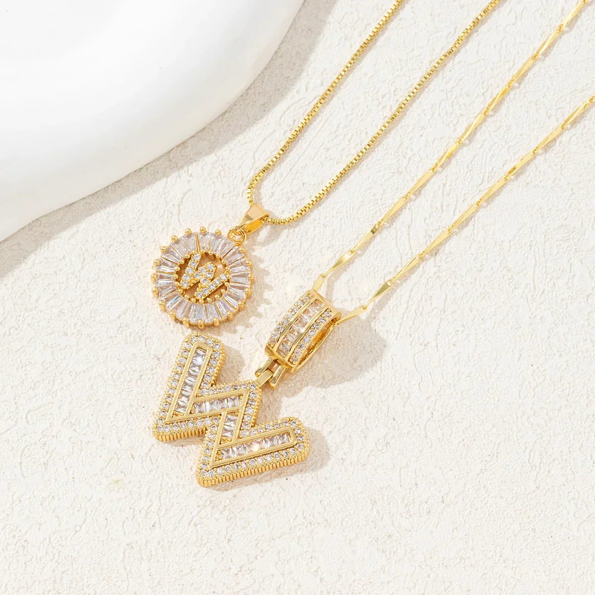 Initial Letter Pendant Necklaces-Best Gift for your friends