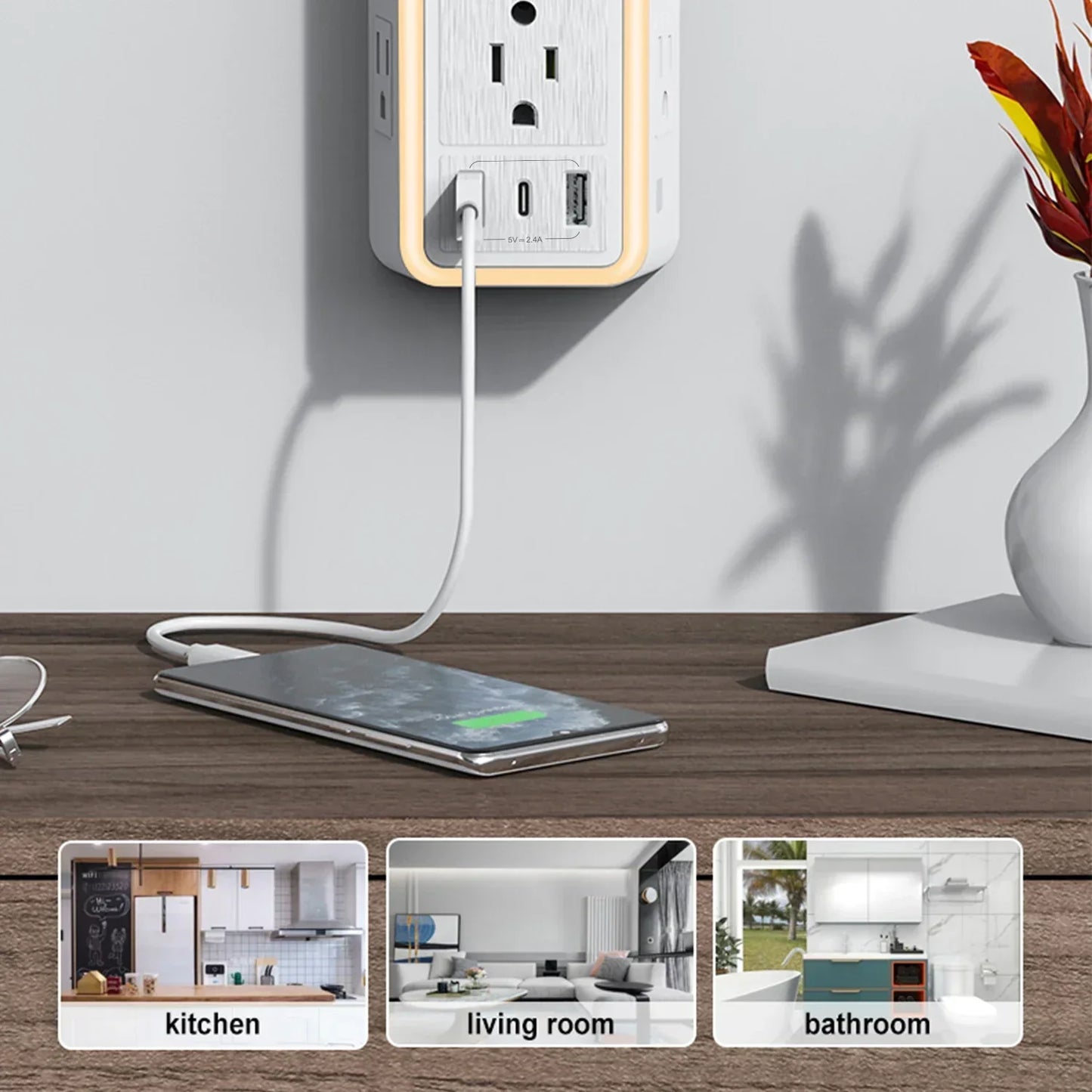 Multi Plug Outlet Surge Protector