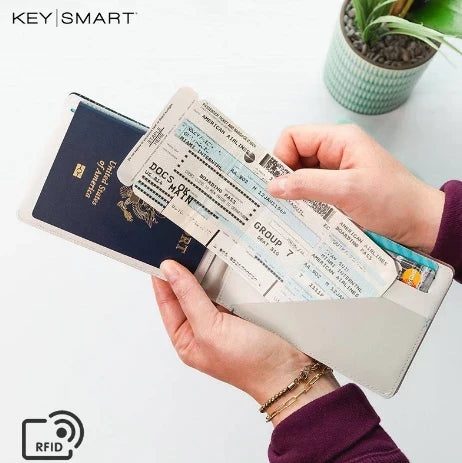 Passport Holder, Travel Ticket Storage Bag, Travel Card Holder