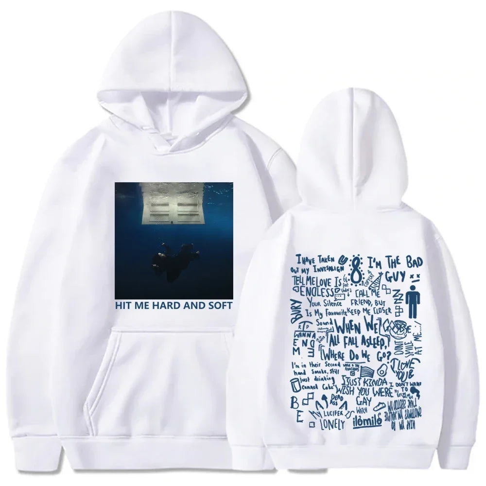 Hit Me Hard & Soft Billie Hoodie