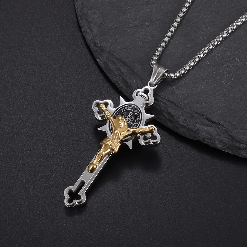 Necklace of St. Benedict for protection