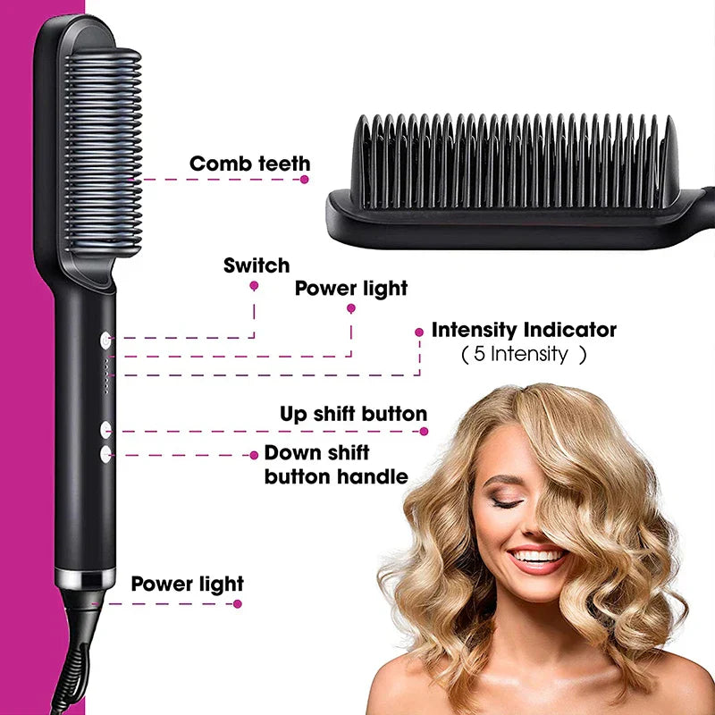 Hair Straightener Brush
