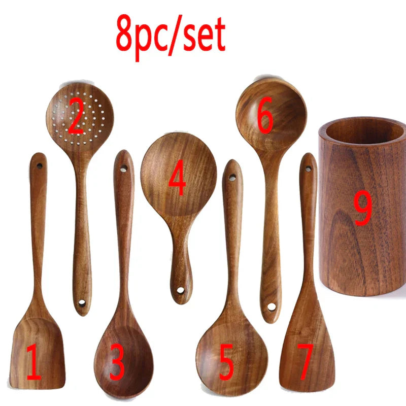 Skogshjerte Kitchen Set - 100% Wood and Scandinavian Design