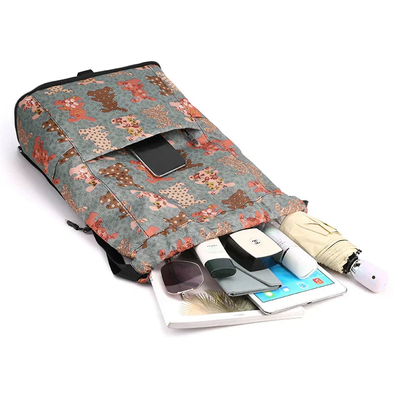 Drawstring Foldable Large Capacity Dry-wet Separation Travel Sports Backpack