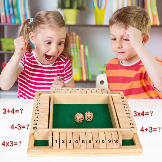 Shut The Box Board Game