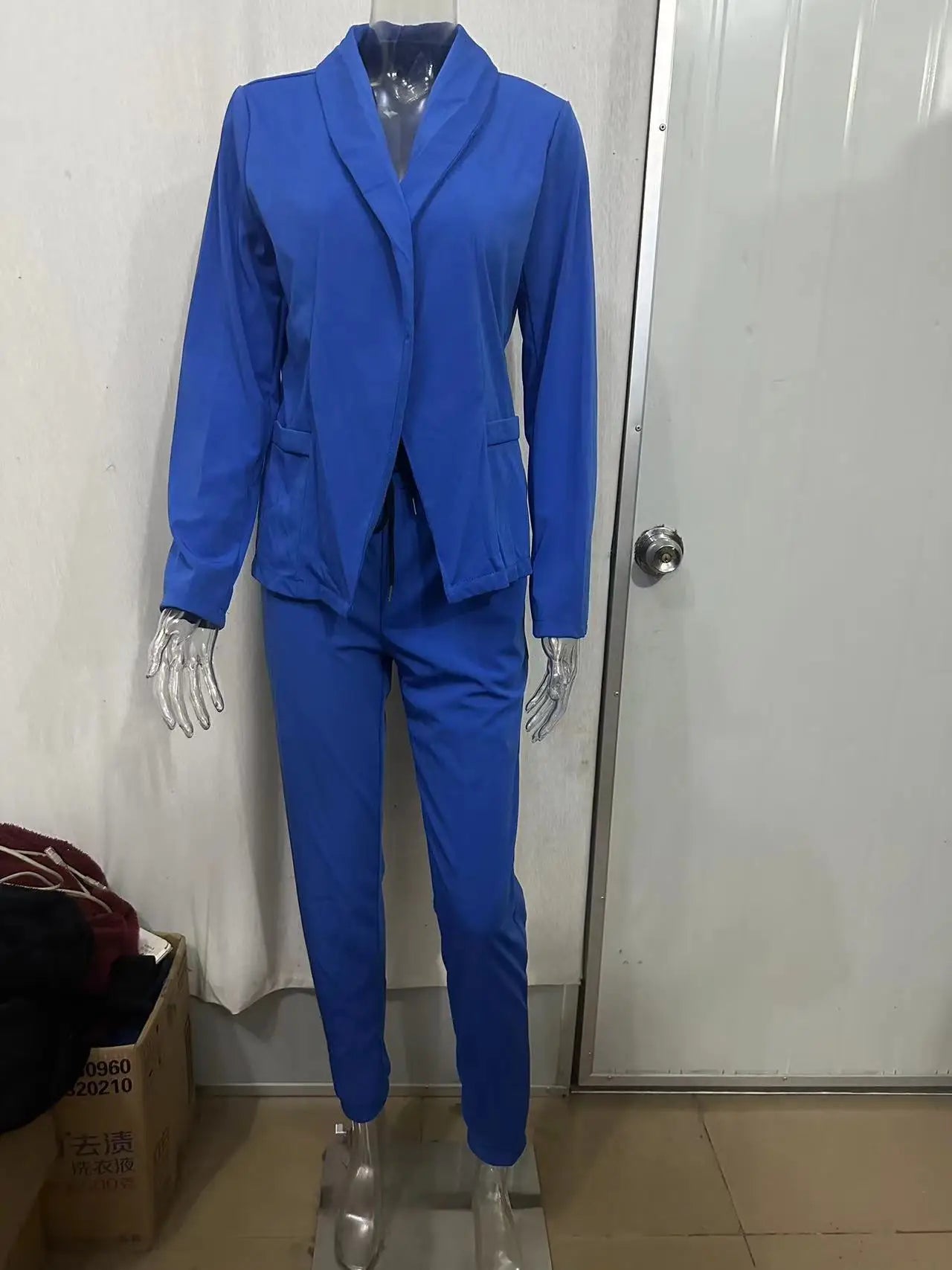 Jacket and wide-leg pants set (ALL Color)