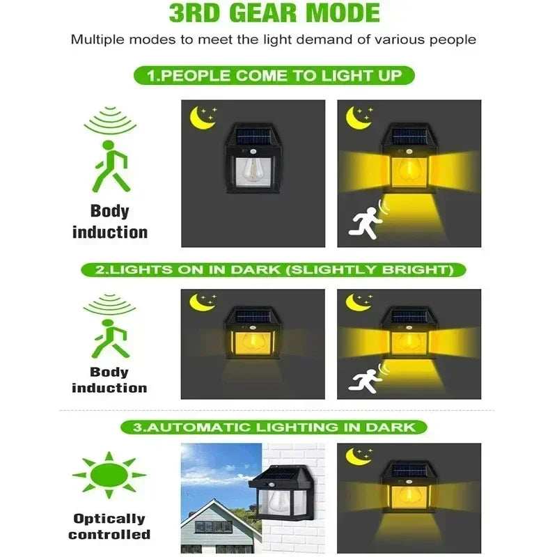 Solar Powered LED Lights
