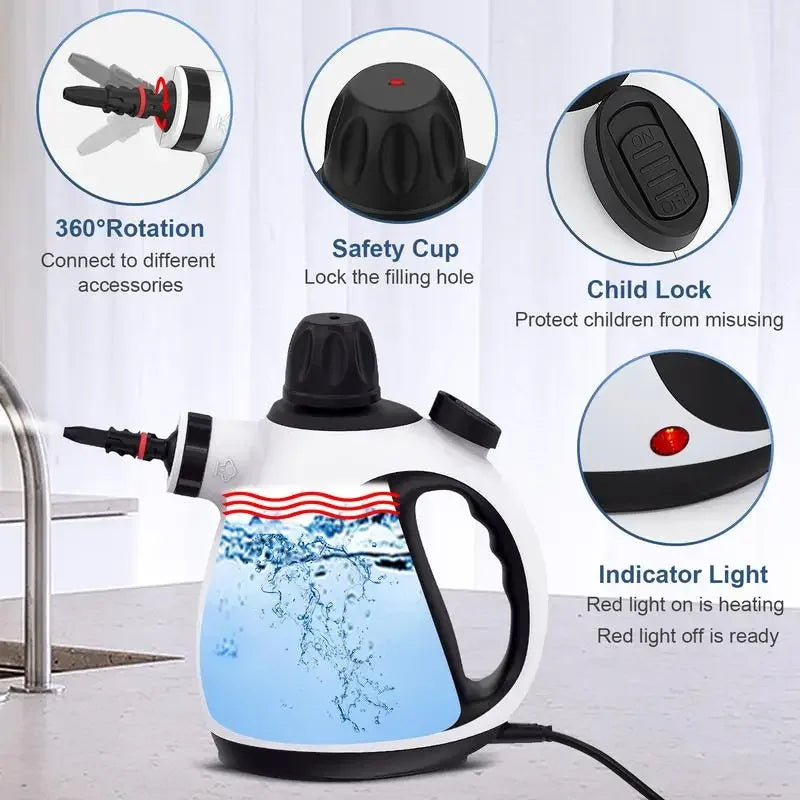 Natural Handheld Steam Cleaner