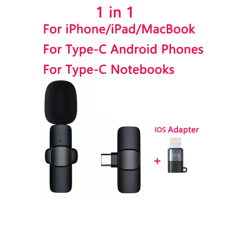 New Wireless Lavalier Microphone