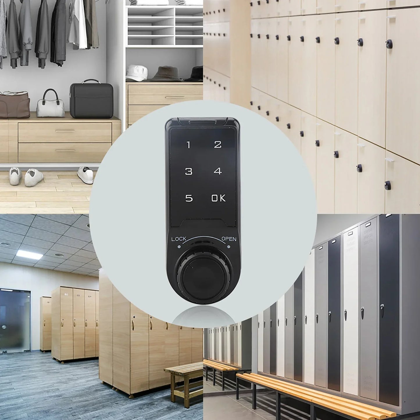 Digital Electronic Coded Lock