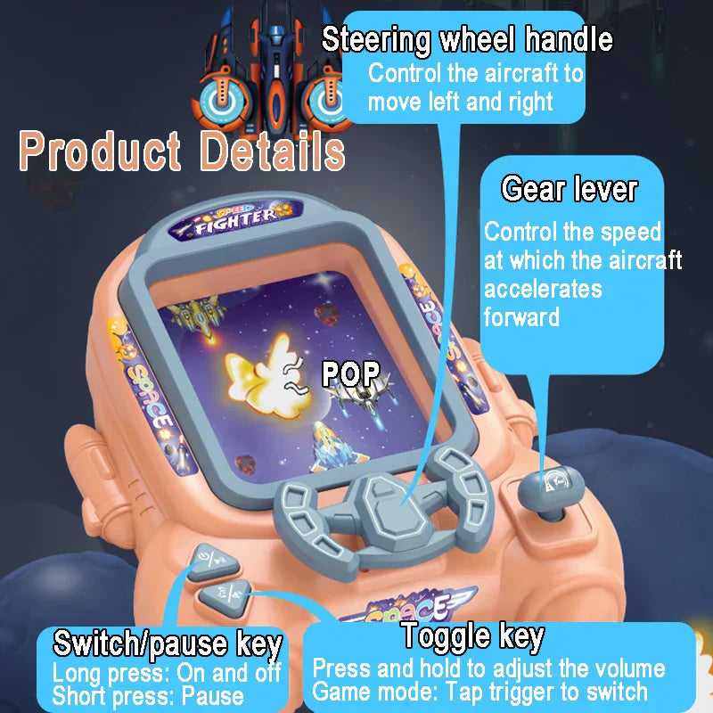 Thunder Fighter Handheld Game Console