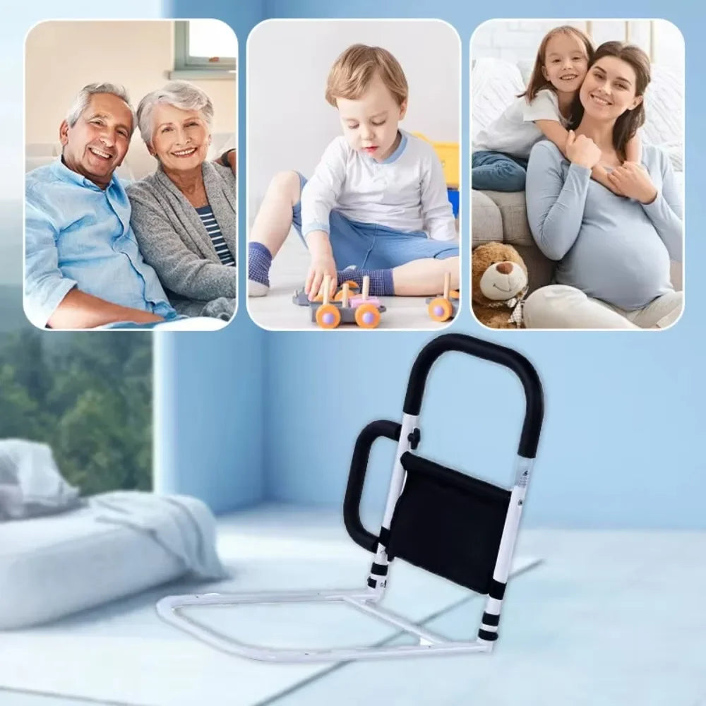 Bed Assist Rail – Safety Guard with Storage Pocket