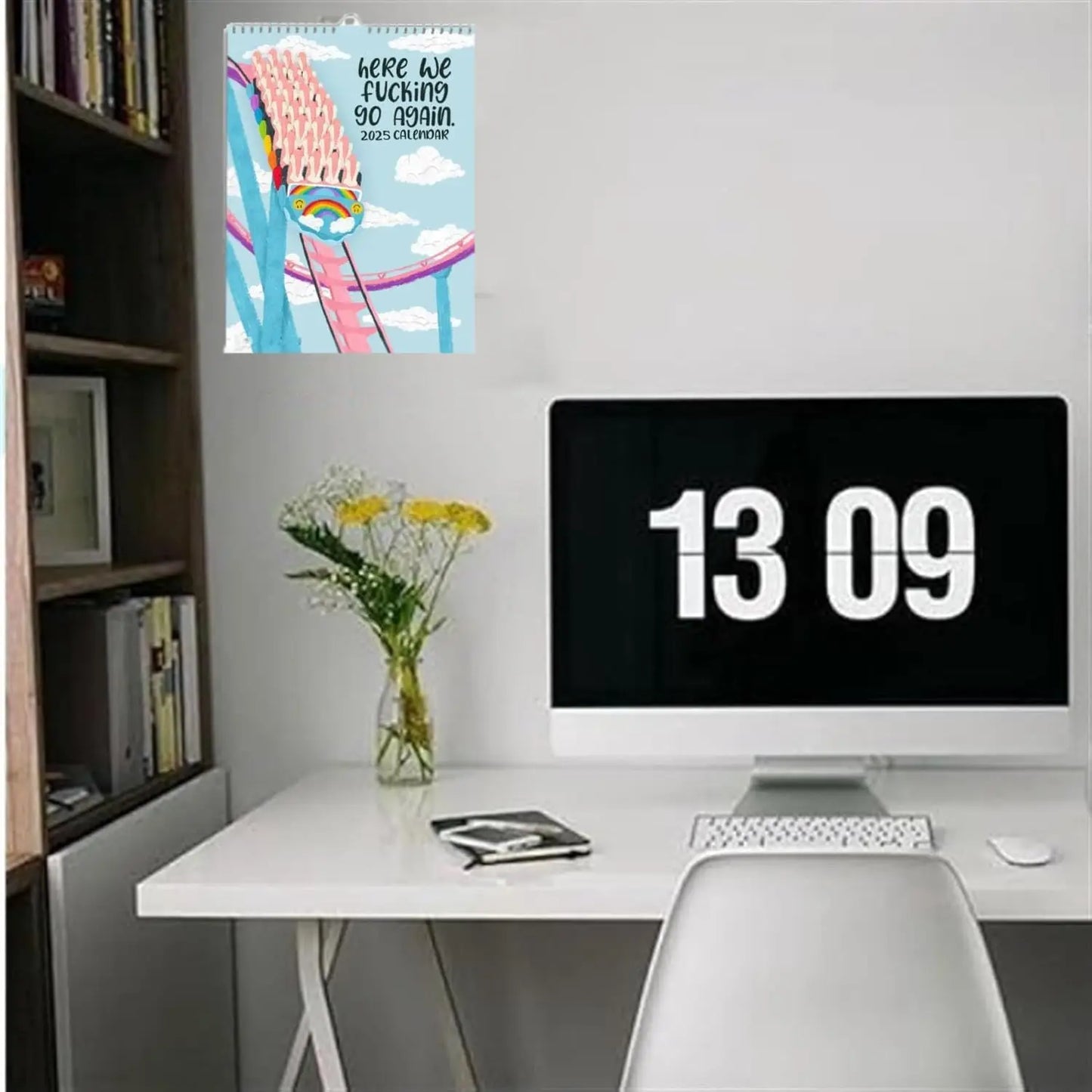 HERE WE FUCKING GO AGAIN 2025 CALENDAR